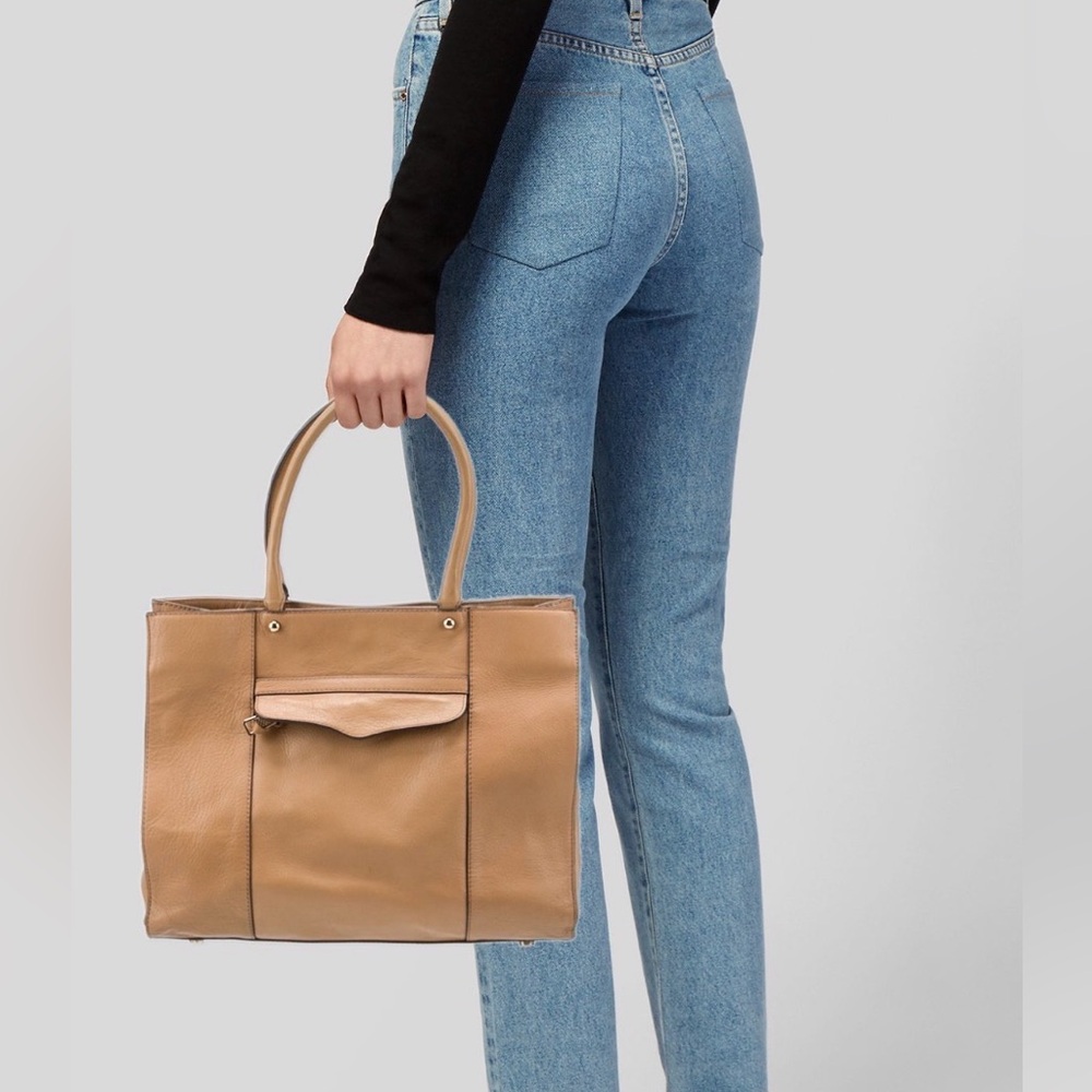 Rebecca Minkoff X-Large M.A.B. (Morning After Bag) Leather Tote Bag